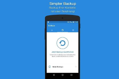 Simpler Kontakte Backup
