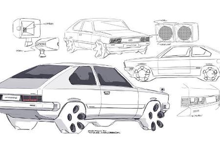 2021 Hyundai Pony Heritage Design Concept Ioniq 5