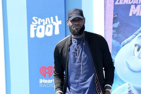 Basketball-Star LeBron James (35) trägt auf der rechten Seite seines Hinterkopfs eine Narbe. Während die einen meinen, er ha...