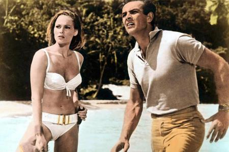 Ursula Andress war das allererste Bond-Girl. In 