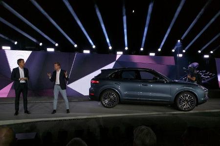 Porsche Cayenne Weltpremiere im Porsche-Museum