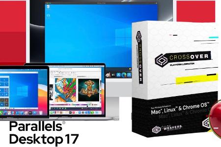 Parallels 17 bietet eine höhere Liste von kompatiblen Spielen, emuliert allerdings Windows 10. Crossover hingegen übersetzt ...