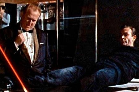 Gert Fröbe als Auric Goldfinger ist als Paradebeispiel eines 