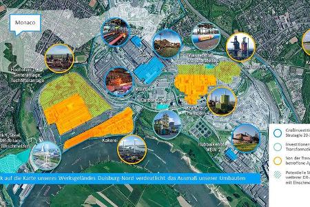 Thyssenkrupp Stahlerzeugung Wasserstoff Transformation CO2-neutral