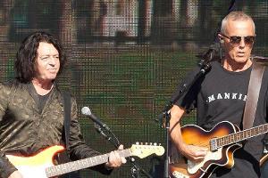 Roland Orzabal und Curt Smith von Tears For Fears während eines Auftritts im Jahr 2017.