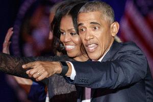 Barack und Michelle Obama: Liebevolle Worte zum Hochzeitstag