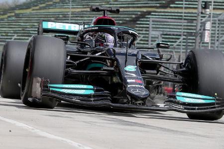 Mercedes-Reifentest - Imola - Pirelli 18 Zoll - 2021