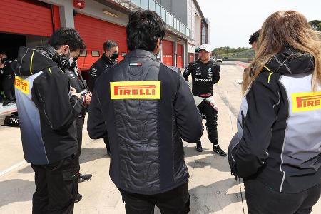 Mercedes-Reifentest - Imola - Pirelli 18 Zoll - 2021