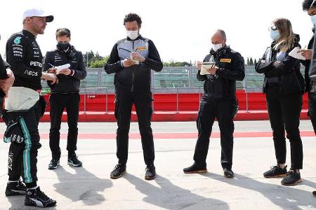Mercedes-Reifentest - Imola - Pirelli 18 Zoll - 2021
