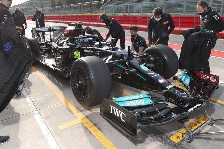 Mercedes-Reifentest - Imola - Pirelli 18 Zoll - 2021
