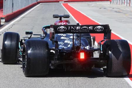 Mercedes-Reifentest - Imola - Pirelli 18 Zoll - 2021