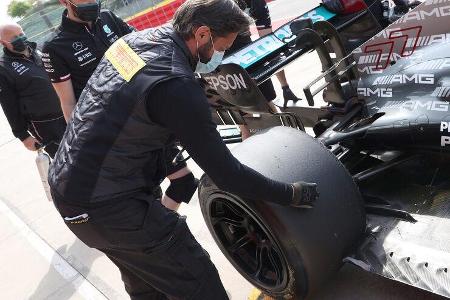 Mercedes-Reifentest - Imola - Pirelli 18 Zoll - 2021