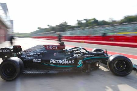 Mercedes-Reifentest - Imola - Pirelli 18 Zoll - 2021