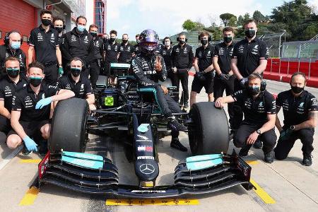 Mercedes-Reifentest - Imola - Pirelli 18 Zoll - 2021