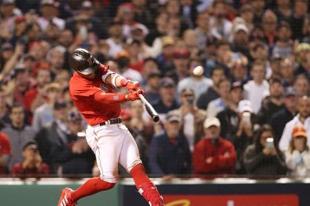 MLB: Red Sox erstes Team im Halbfinale MLB: Red Sox erstes Team im Halbfinale