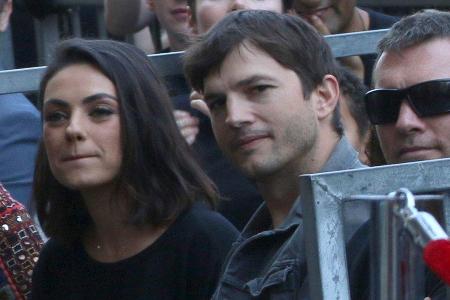 Mila Kunis und Ashton Kutcher bei einem Auftritt in Los Angeles.