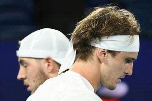 Aus im Viertelfinale: Zverev/Struff verpassen Medaillenspiele