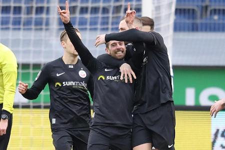 Aufsteiger Rostock überrascht Hannover 96