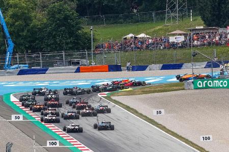Start - GP Österreich 2021 - Spielberg - Rennen