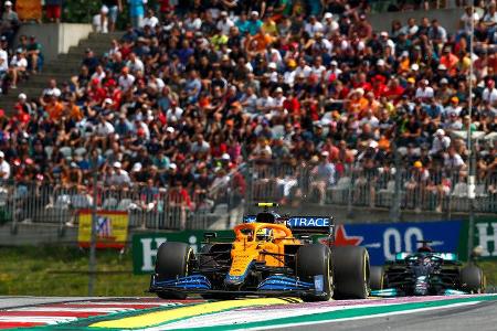 Lando Norris - McLaren - GP Österreich 2021 - Spielberg - Rennen