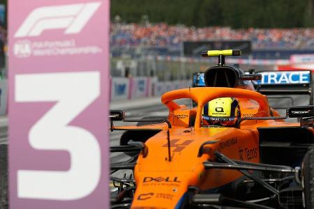 Lando Norris - McLaren - GP Österreich 2021 - Spielberg - Rennen