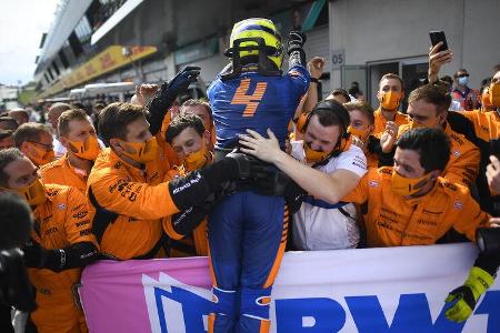 Lando Norris - McLaren - GP Österreich 2021 - Spielberg - Rennen