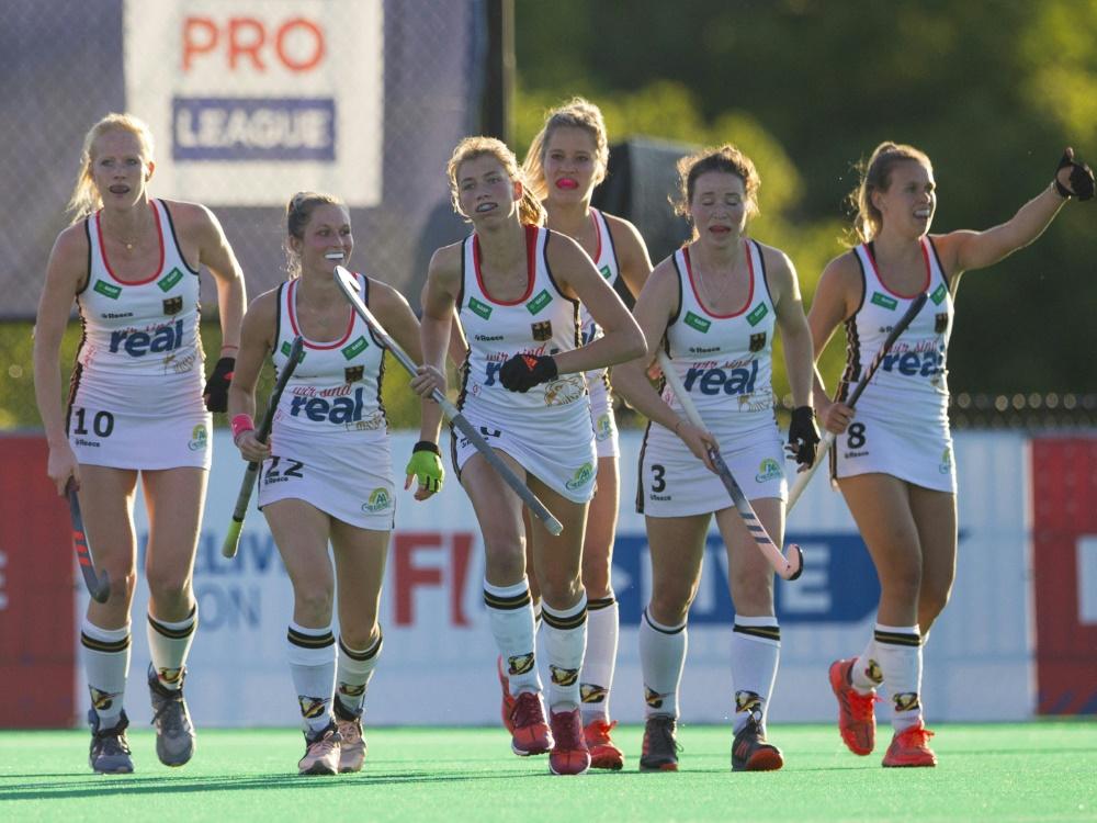 HockeyFrauen im vorletzten OlympiaTest erfolgreich gegen Spanien