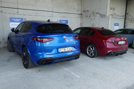 Alfa Romeo Stelvio & Giulia - Dienstwagen - F1-Piloten 2019