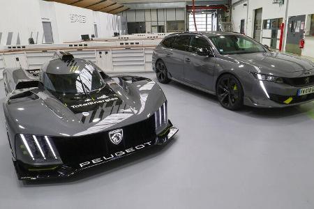 Peugeot 9X8 - Hypercar - Le Mans - Vorstellung 2021