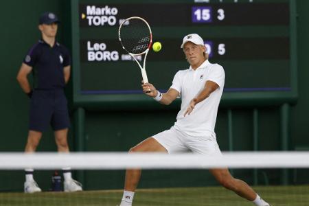 Nach 40 Jahren wieder ein Borg-Sieg in Wimbledon Nach 40 Jahren wieder ein Borg-Sieg in Wimbledon