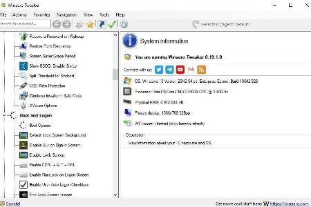 Winaero Tweaker hilft dabei, Windows 10 zu optimieren und zu beschleunigen
