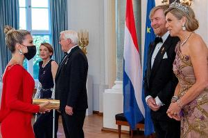 Sylvie Meis geehrt von Treffen mit niederländischem Königspaar