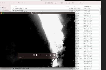 Jetzt können Sie das Video von Ihrer Festplatte aus starten. Es ist komplett offline betrachtbar.
