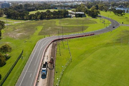 Umbau - Albert Park Circuit - GP Australien - 2021