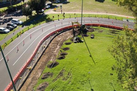 Umbau - Albert Park Circuit - GP Australien - 2021