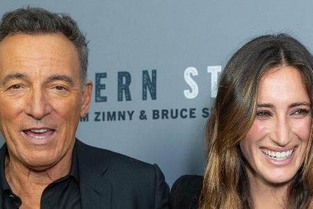 Bruce Springsteen mit seiner Tochter Jessica.