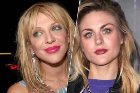 Frances Bean Cobain (26) kommt ganz nach ihrer Mutter Courtney Love (55, l.) Die vollen Lippen hat die einzige Tochter des v...