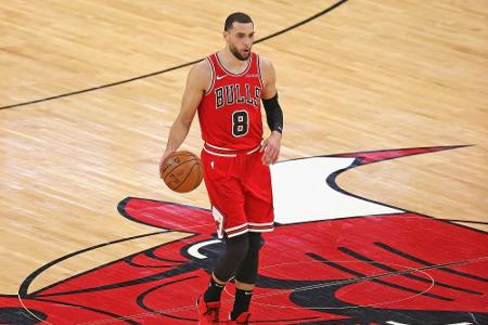 Aufnahme ins Corona-Protokoll: US-Basketballer ohne LaVine nach Tokio Aufnahme ins Corona-Protokoll: US-Basketballer ohne LaVine nach Tokio