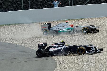 Senna & Schumacher GP Spanien 2012