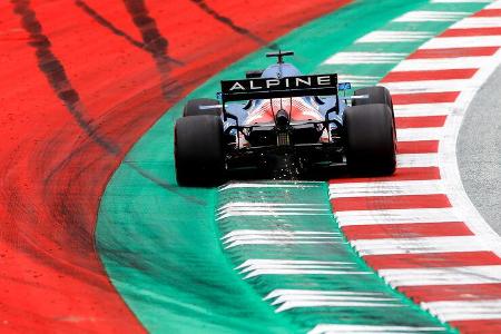 Fernando Alonso - Alpine - Formel 1 - GP Österreich - Spielberg - Freitag - 2.7.2021
