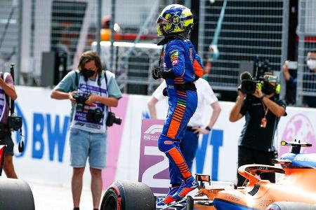 Lando Norris - McLaren - GP Österreich 2021 - Spielberg - Qualifikation