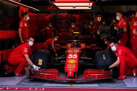 Carlos Sainz - Ferrari - GP Österreich 2021 - Spielberg - Qualifikation