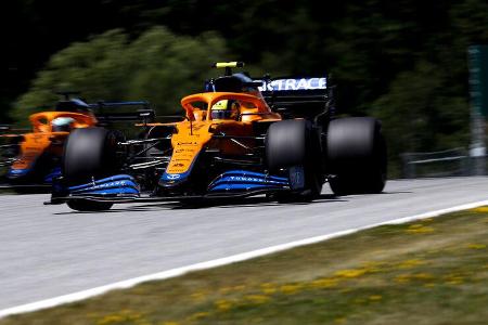 Lando Norris - McLaren - GP Österreich 2021 - Spielberg - Qualifikation