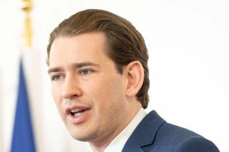 Sebastian Kurz bei einem Auftritt in Wien. Sebastian Kurz bei einem Auftritt in Wien.