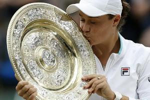 Barty nach Wimbledonsieg demütig: "Wichtiger, ein guter Mensch zu sein"