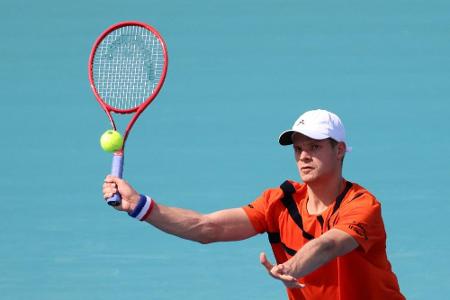 ATP: Hanfmann und Gojowczyk im Viertelfinale ATP: Hanfmann und Gojowczyk im Viertelfinale
