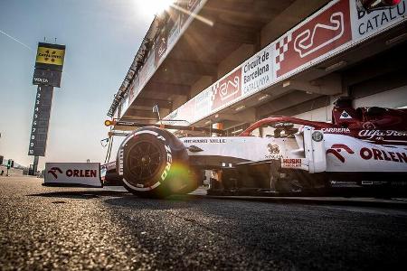 Alfa Romeo - Barcelona-Test - 2020