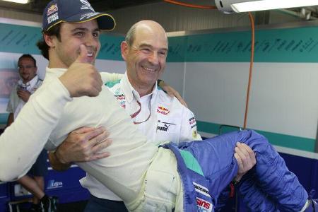 Peter Sauber und Felipe Massa