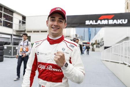 Charles Leclerc - Sauber - GP Aserbaidschan 2018