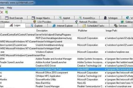 AutoRuns: Bei jedem Windows-Start wird eine Vielzahl von Programmen und Routinen gestartet. Das killt die Performance und ve...